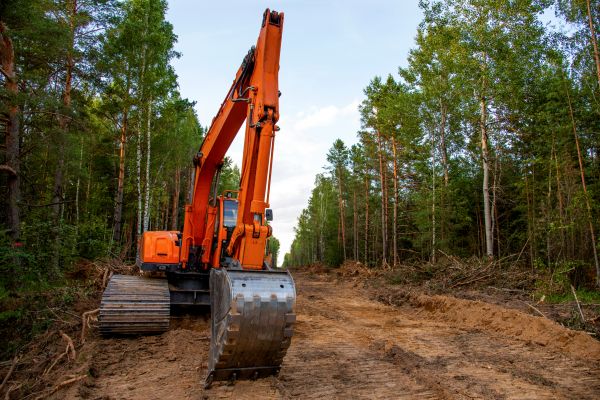 Backhoe Land Clearing Service