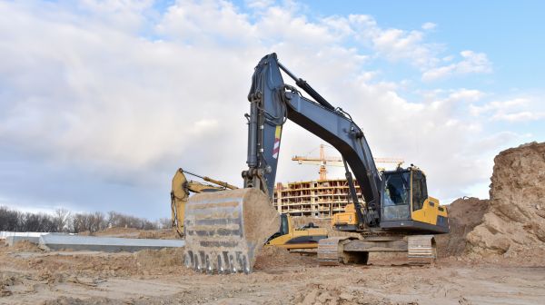 Backhoe Site Preparation